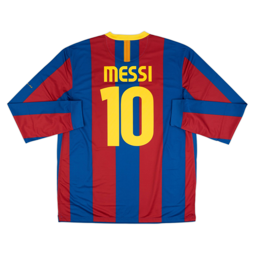 2010-11 FC Barcelona Home Long Sleeve