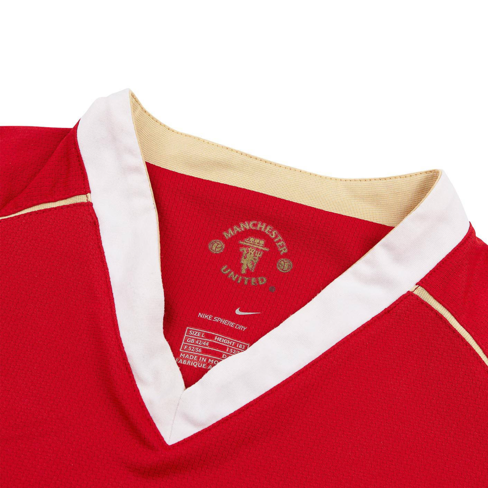 2006-07 Manchester United FC Home Long Sleeve