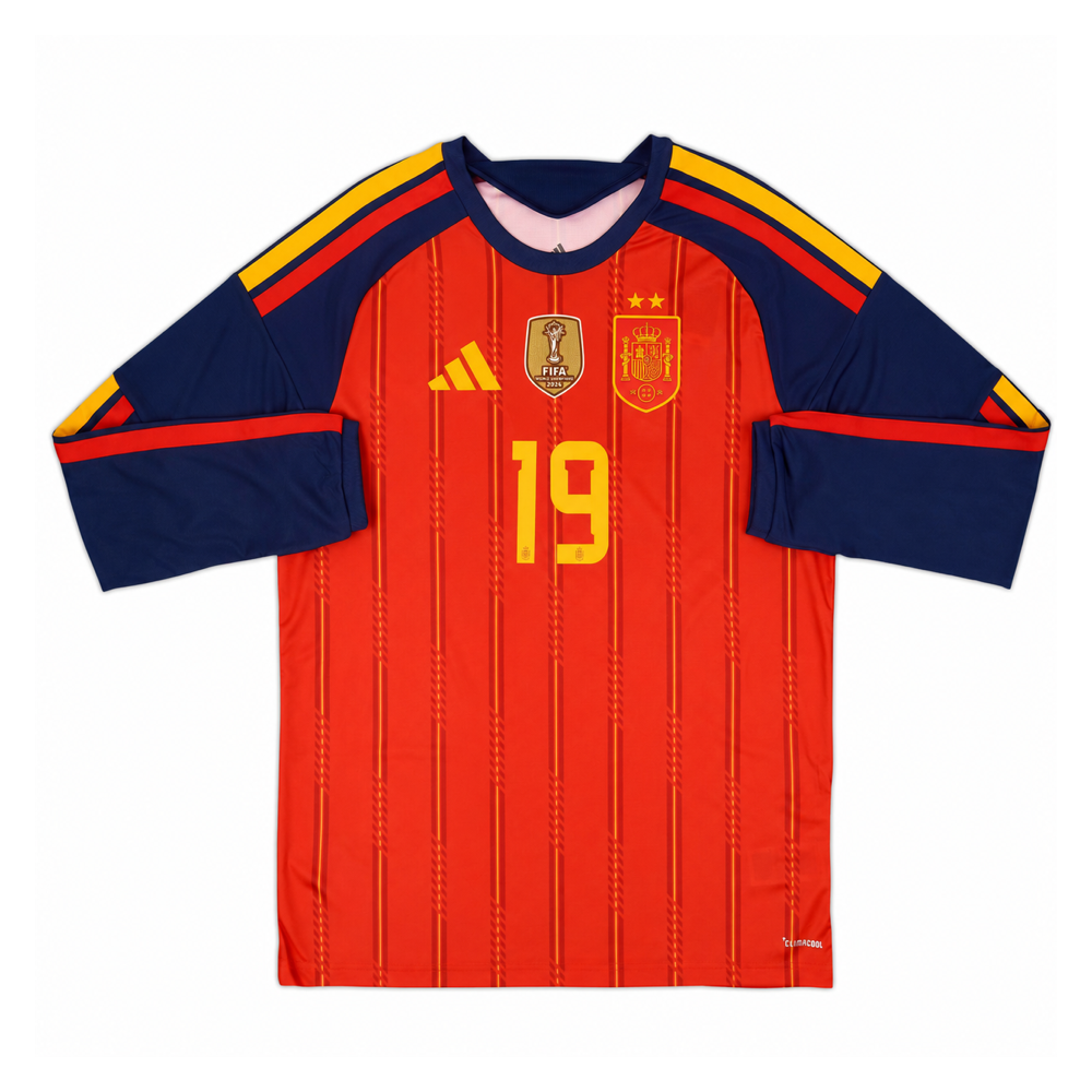 2026 Spain Home Long Sleeve Two Stars
