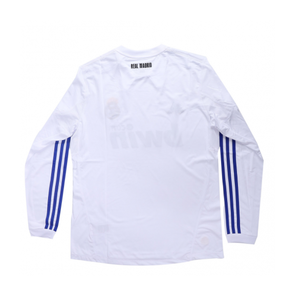 2010-11 Real Madrid CF Home Long Sleeve