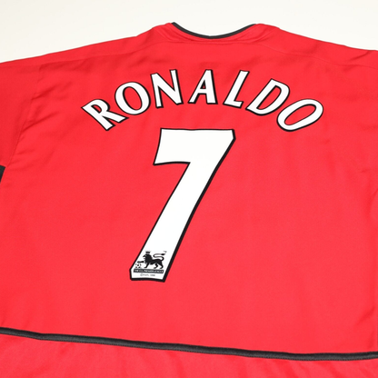 2002-04 Manchester United FC Home Long Sleeve