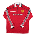 1998-00 Manchester United FC Local Manga Larga