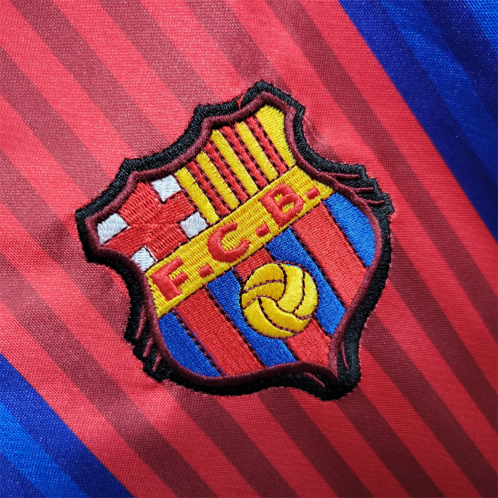 1991-92 FC Barcelona Home Long Sleeve