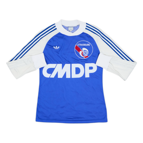 1978-79 RC Strasbourg Alsace Home Long Sleeve