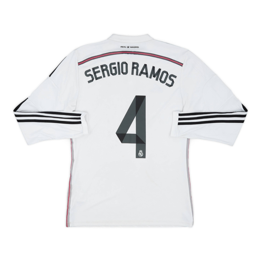 2014-15 Real Madrid CF Home Long Sleeve