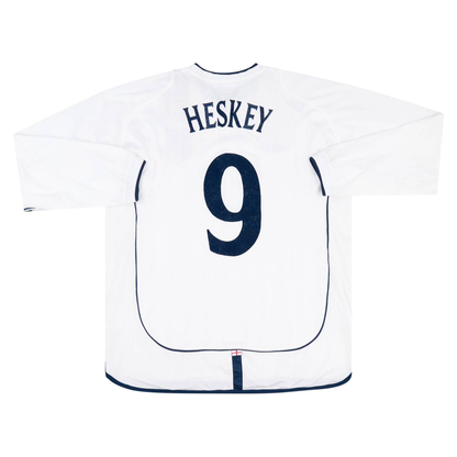 2002 England Home Long Sleeve