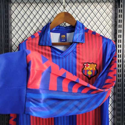 1991-92 FC Barcelona Home Long Sleeve