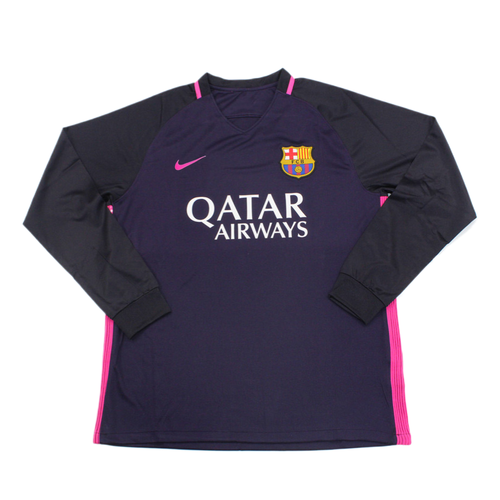 2016-17 FC Barcelona Away Long Sleeve