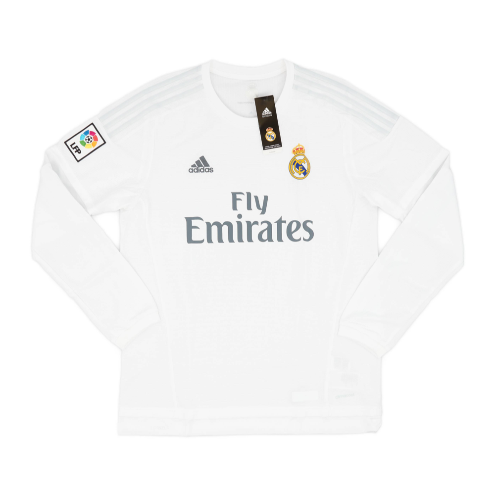 2015-16 Real Madrid CF Home Long Sleeve