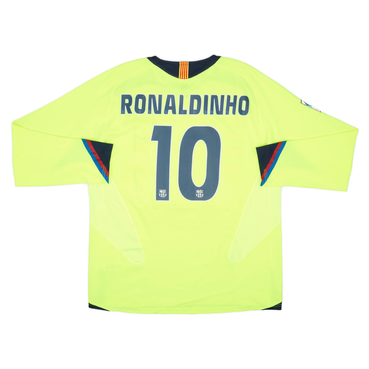 2005-06 FC Barcelona Away Long Sleeve