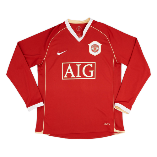 2006-07 Manchester United FC Home Long Sleeve