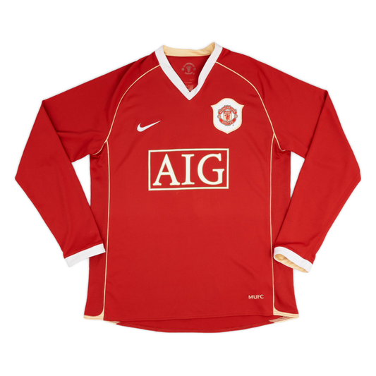 2006-07 Manchester United FC Home Long Sleeve