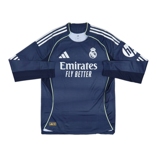 2025-26 Real Madrid CF Away Long Sleeve
