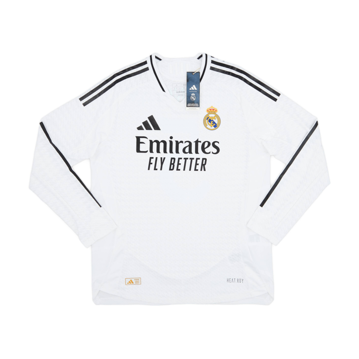 2024-25 Real Madrid CF Home Long Sleeve