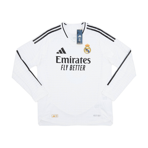 2024-25 Real Madrid CF Home Long Sleeve