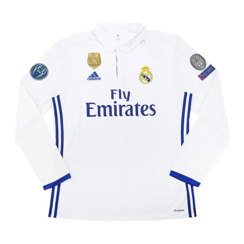 2016-17 Real Madrid CF Home Long Sleeve