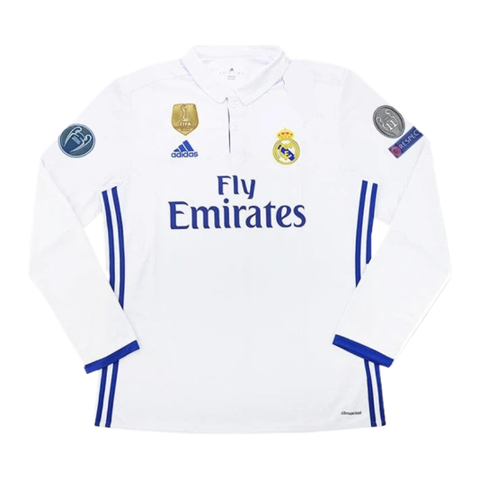 2016-17 Real Madrid CF Home Long Sleeve