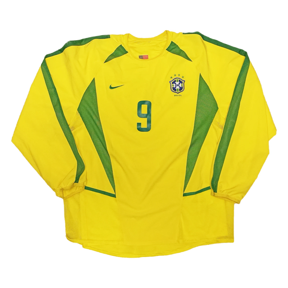 2002 Brazil Home Long Sleeve