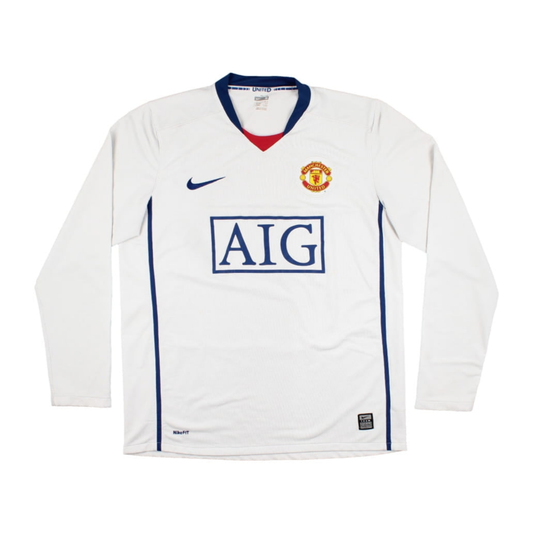 2008-09 Manchester United FC Away Long Sleeve