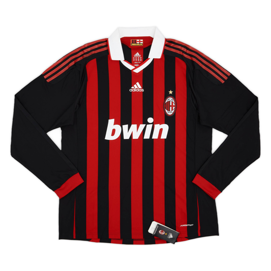 2009-10 AC Milan Home Long Sleeve