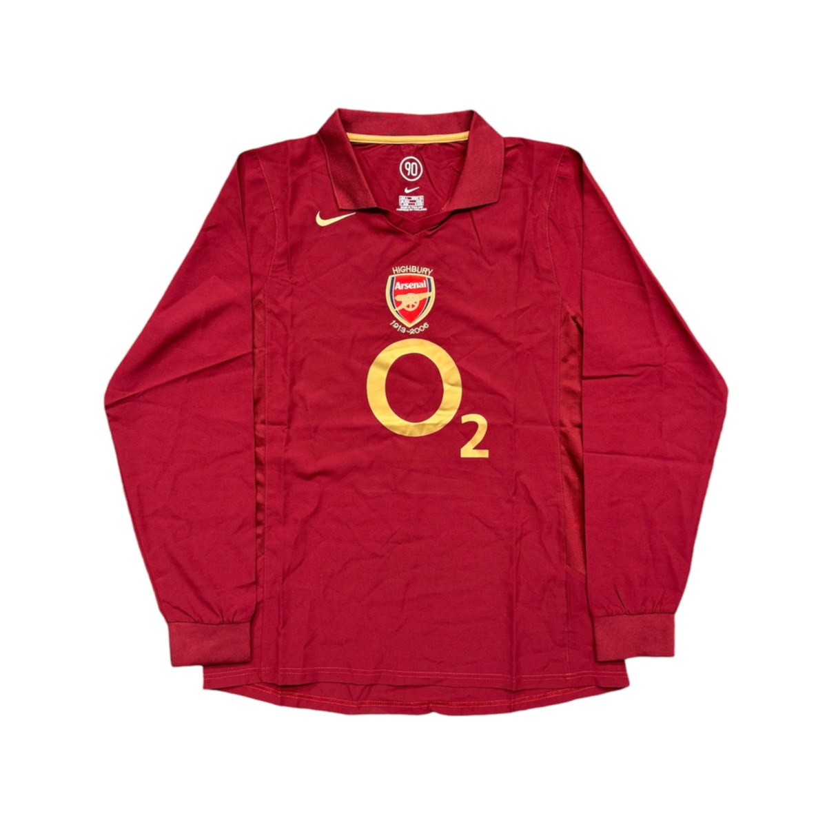 2005-06 Arsenal FC Home Long Sleeve