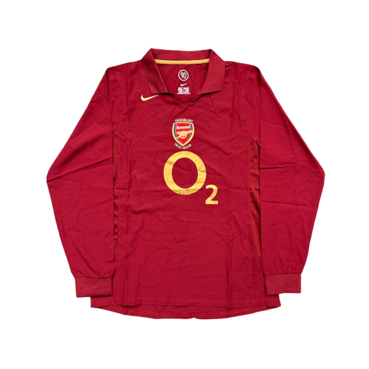 2005-06 Arsenal FC Home Long Sleeve