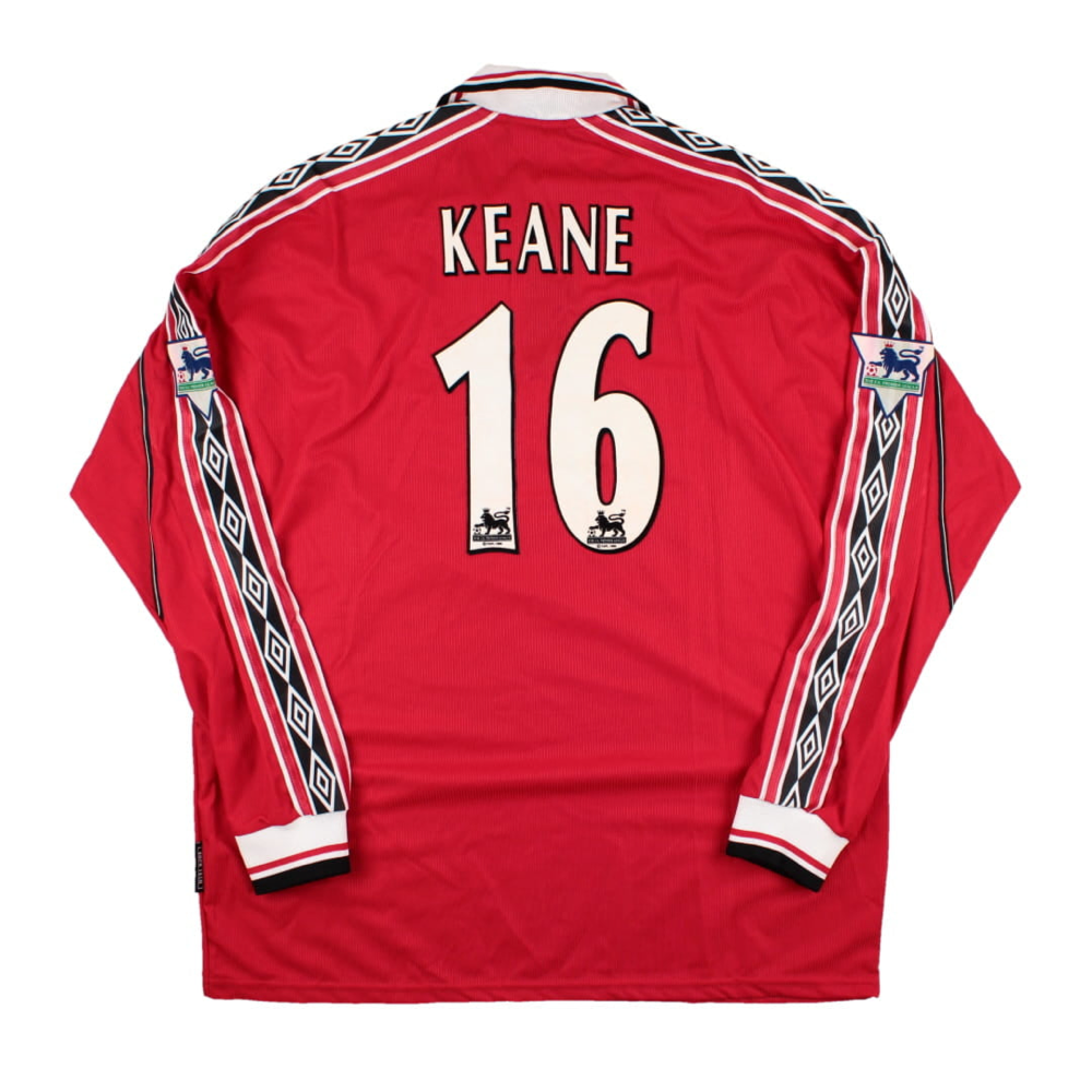 1998-00 Manchester United FC Home Long Sleeve