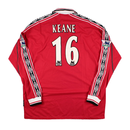 1998-00 Manchester United FC Home Long Sleeve
