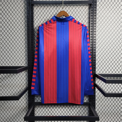 1991-92 FC Barcelona Home Long Sleeve