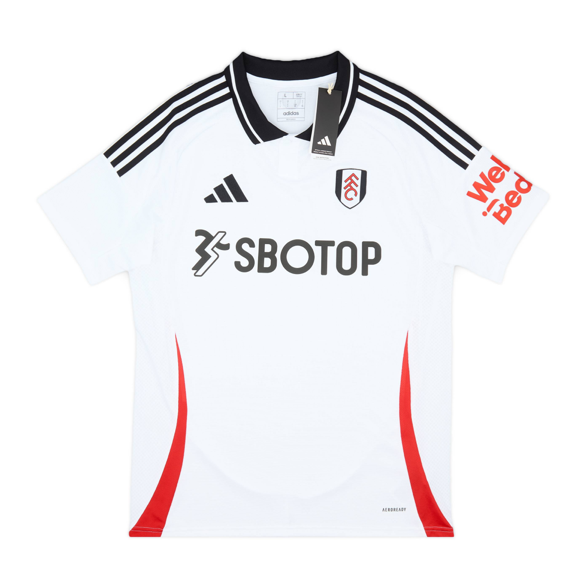 Primera equipación del Fulham FC 2024-25