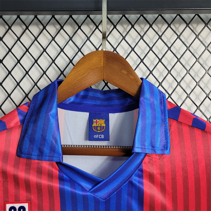 1991-92 FC Barcelona Home Long Sleeve